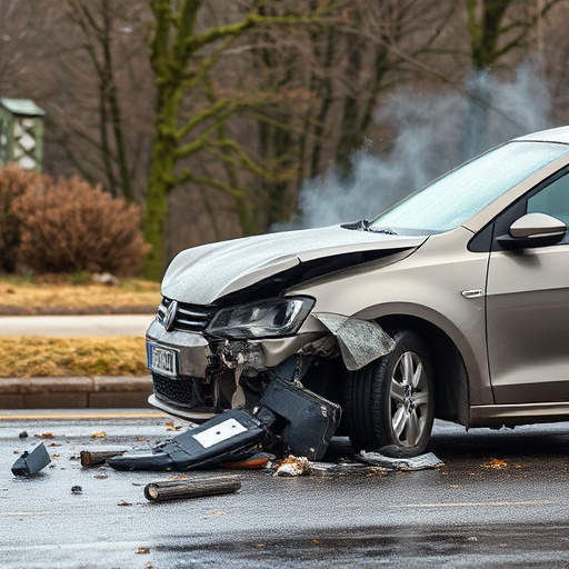 car crash damage