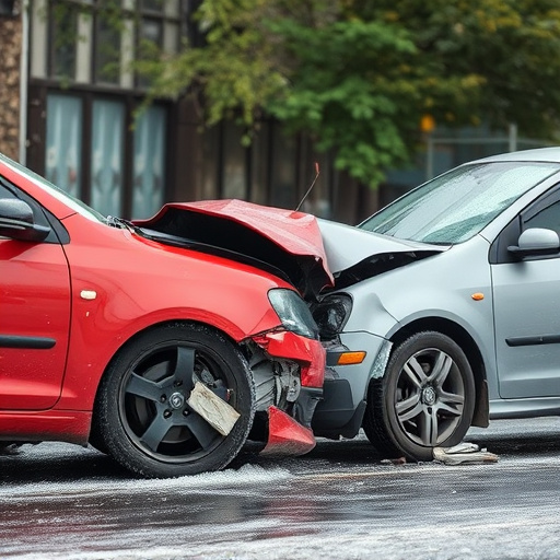 car crash damage
