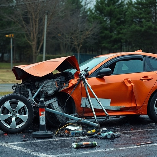 car crash damage