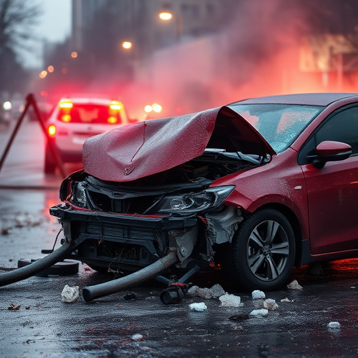 car crash damage