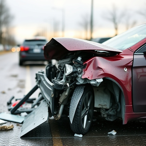 car crash damage