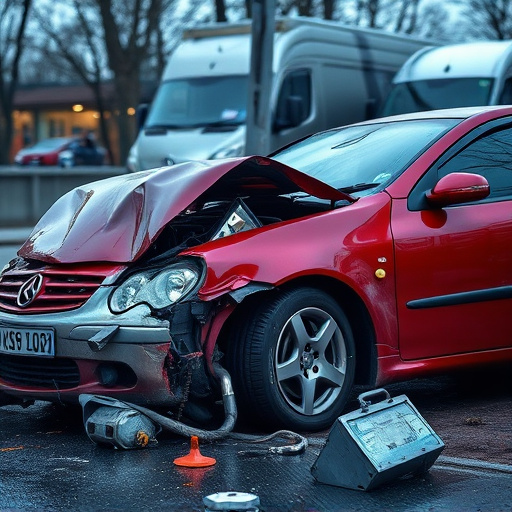 car crash damage