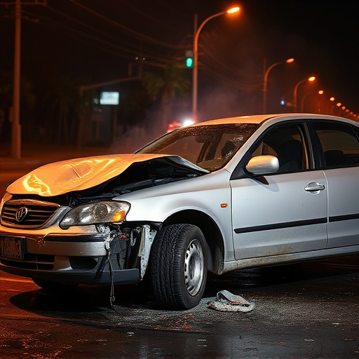 car crash damage