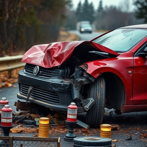 car crash damage