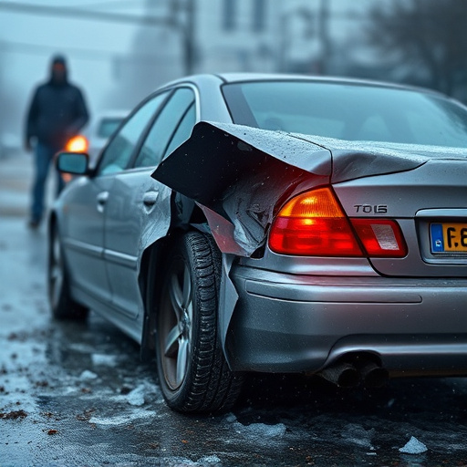 car crash damage