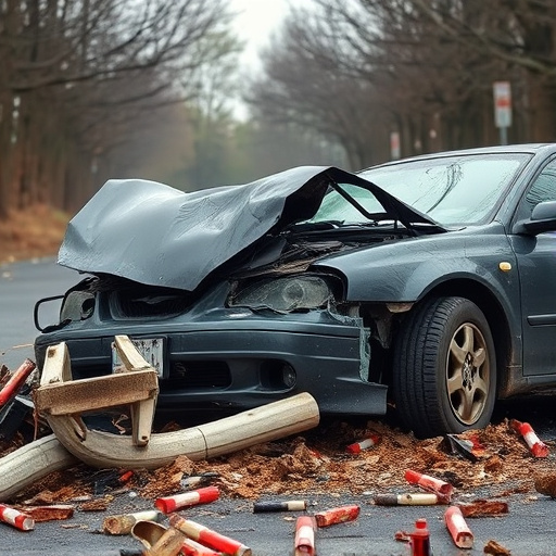 car crash damage