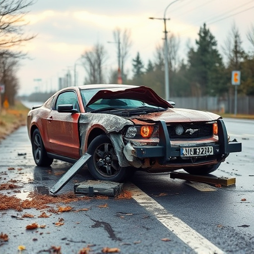 car crash damage