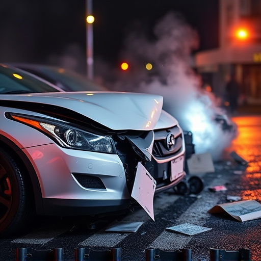 car crash damage