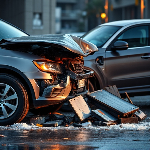 car crash damage