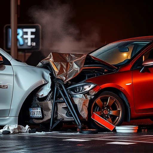 car crash damage