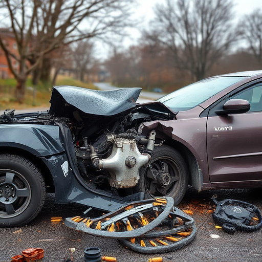 car crash damage