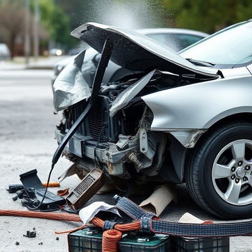 car crash damage