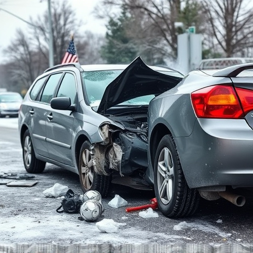 car crash damage