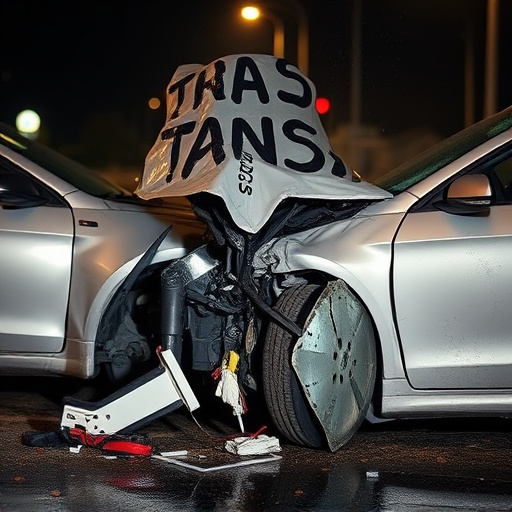car crash damage