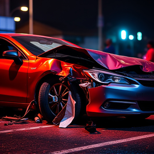car crash damage