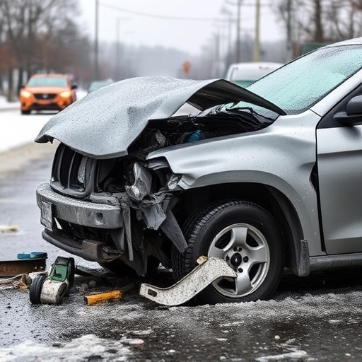 car crash damage