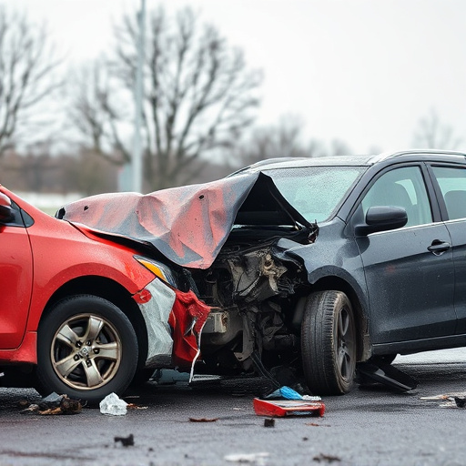 car crash damage
