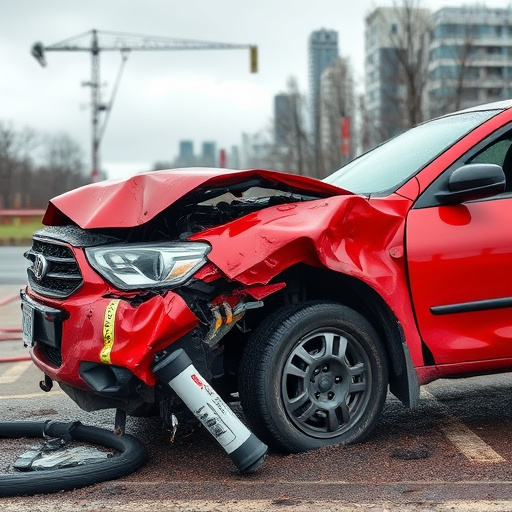 car crash damage