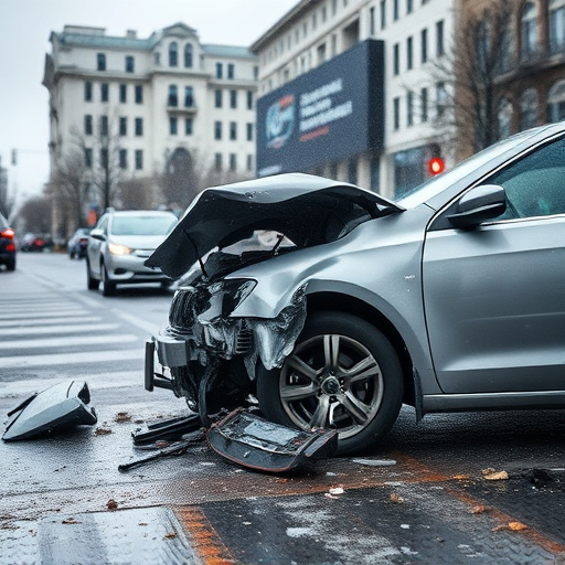 car crash damage
