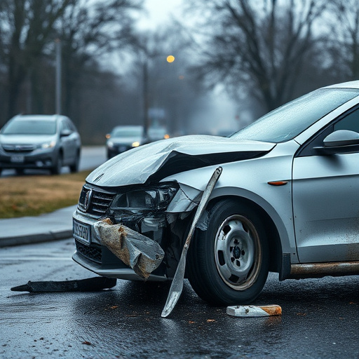 car crash damage