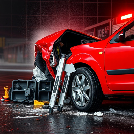 car crash damage