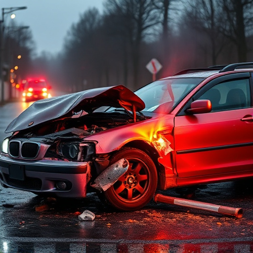 car crash damage