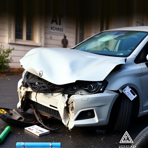 car crash damage