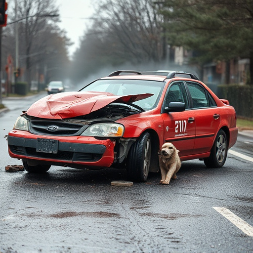 car crash damage