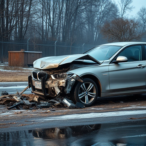 car crash damage