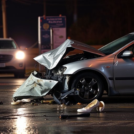 car crash damage