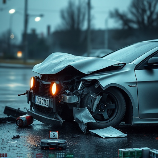 car crash damage