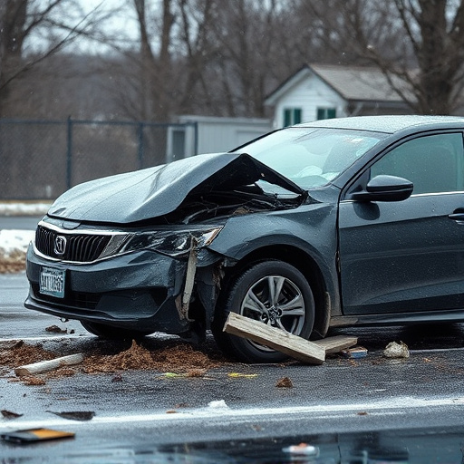 car crash damage