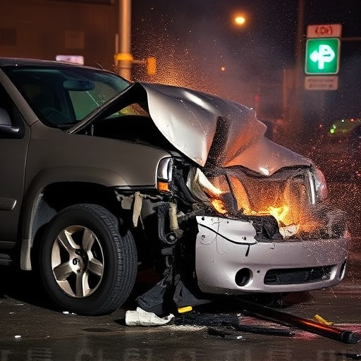 car crash damage