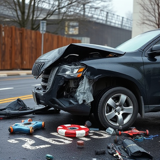 car crash damage