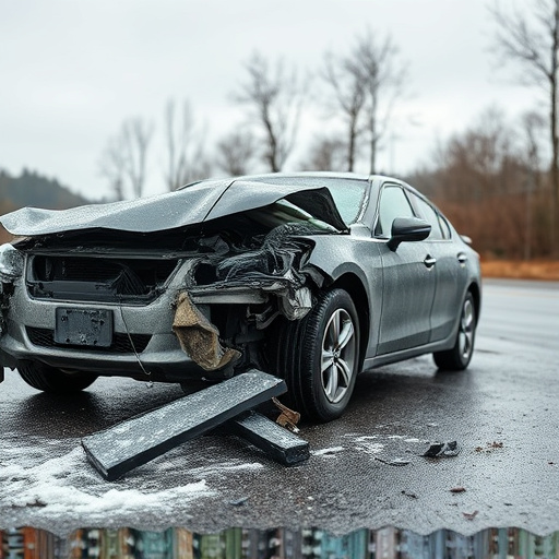 car crash damage