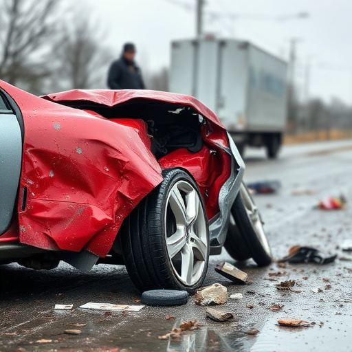 car crash damage