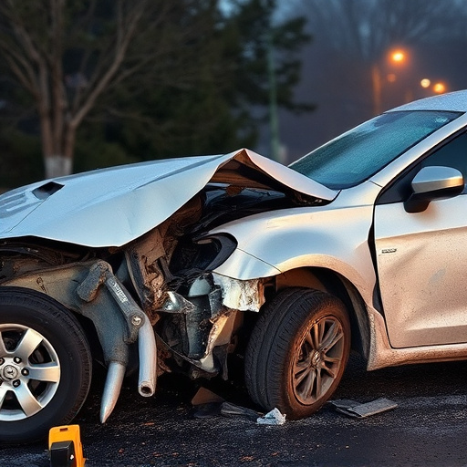 car crash damage