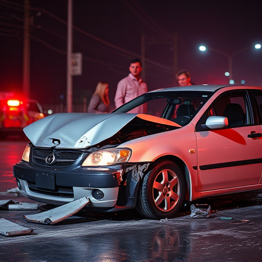car crash damage