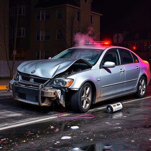 car crash damage
