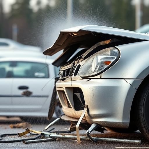 car crash damage