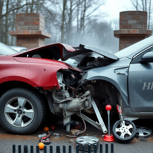car crash damage