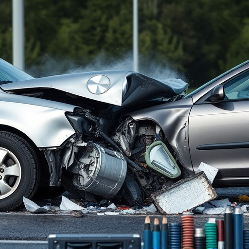 car crash damage