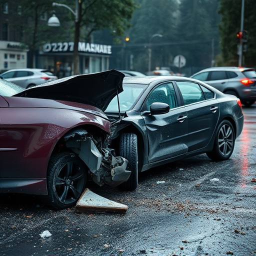 car crash damage