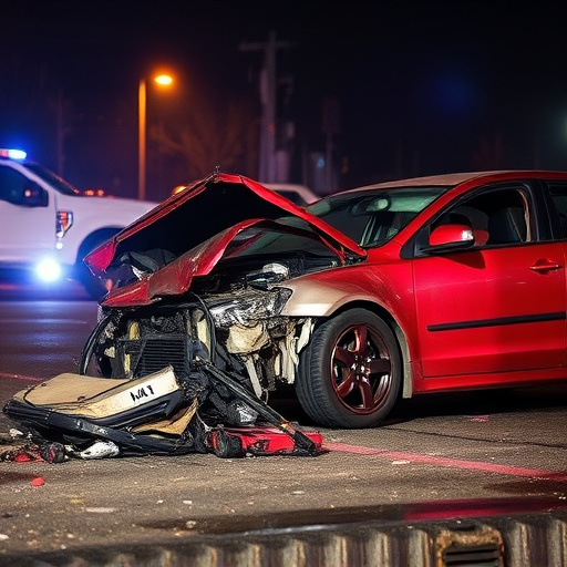car crash damage