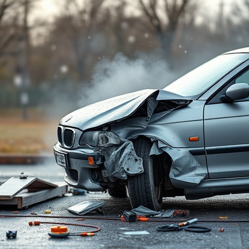 car crash damage