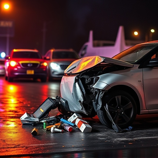 car crash damage