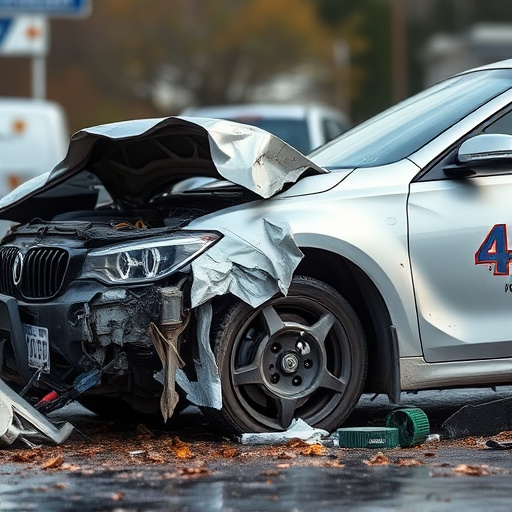 car crash damage