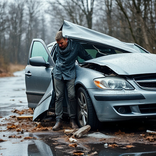 car crash damage
