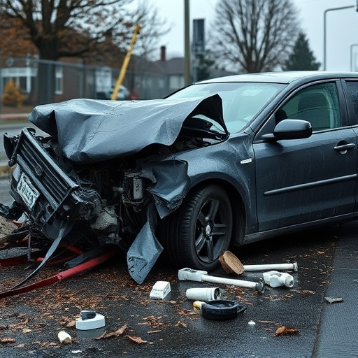 car crash damage