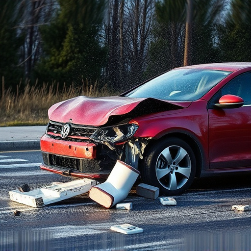 car crash damage